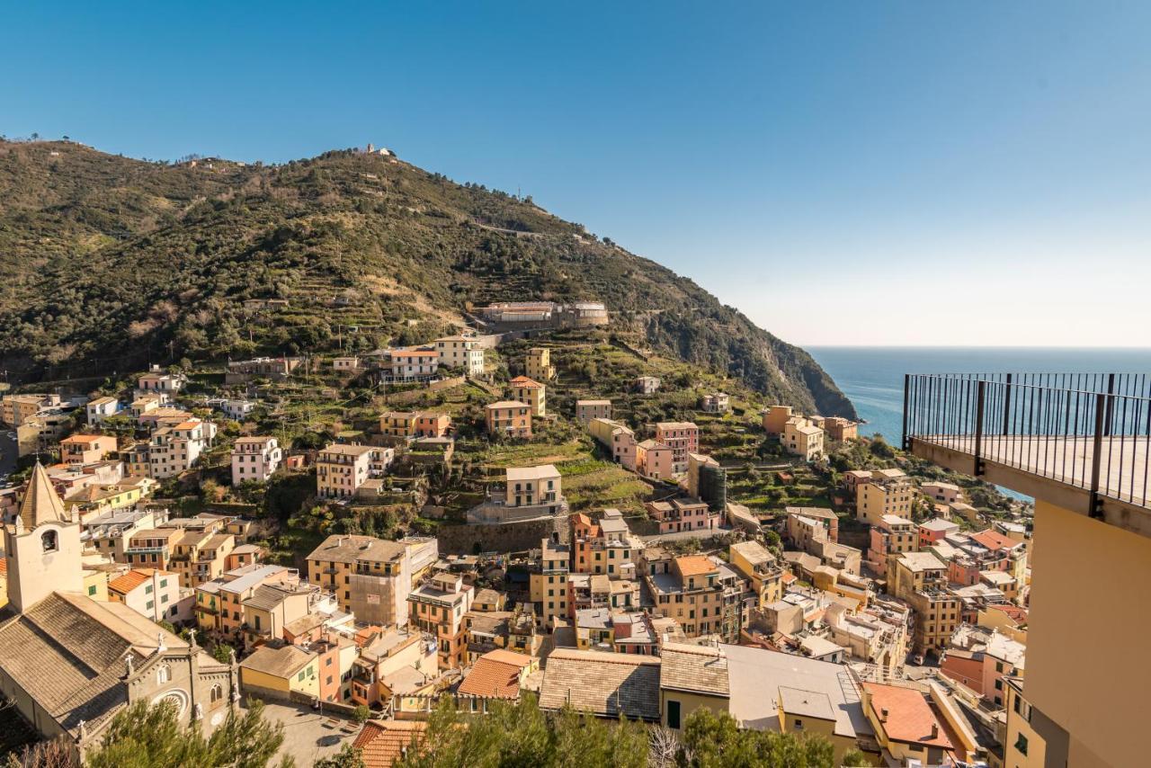 Cinque Terre D'Amare Sea View Big Apartment For Travel Lovers Ριοματζόρε Εξωτερικό φωτογραφία