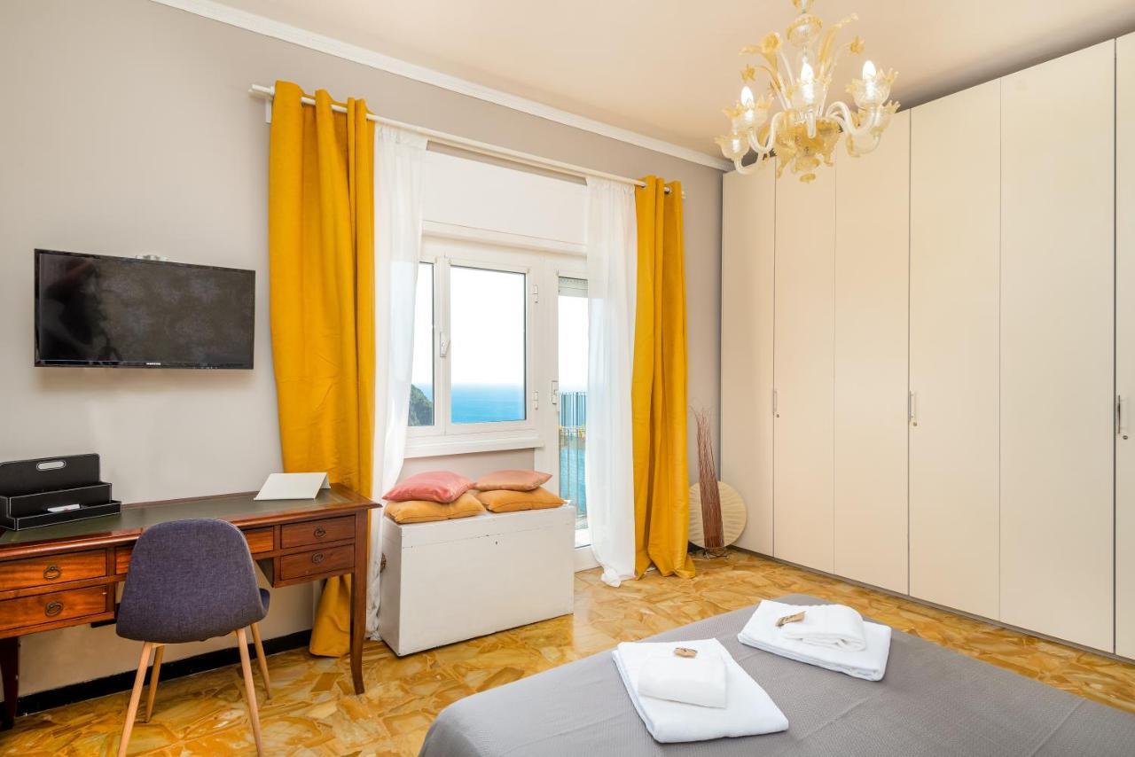 Cinque Terre D'Amare Sea View Big Apartment For Travel Lovers Ριοματζόρε Εξωτερικό φωτογραφία